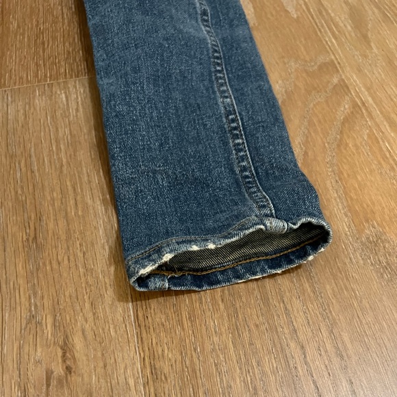 Madewell 10" High Rise Skinny Jeans Women's Size 23 Medium Wash Button Fly - Picture 3 of 13